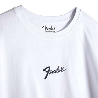 FENDER® The Three Little Pigs Loose Beyaz T-Shirt